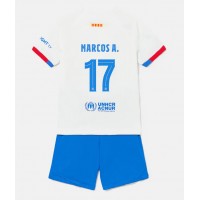 Barcelona Marcos Alonso #17 Gostujuci Dres za djecu 2023-24 Kratak Rukav (+ Kratke hlače)